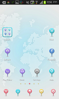 Position go launcher theme скриншот 1