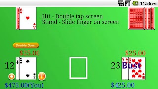 برنامه‌نما Blackjack عکس از صفحه