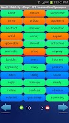 Words Match Up Ekran Görüntüsü 1
