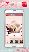 ラブリーコラージュフレームとエフェクト スクリーンショット 2