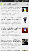 برنامه‌نما Notidroid - Noticias Android عکس از صفحه