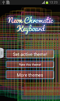 Neon Chromatic Keyboard Cartaz