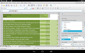 برنامه‌نما Office HD: PlanMaker TRIAL عکس از صفحه