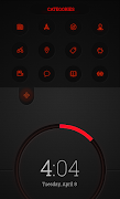 Dark Orange Theme screenshot 3