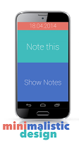 Note this Notizen Manager Plakat