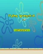 FlyingSpongebob Plakat