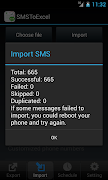 SMSToExcel Backup SMS in Excel screenshot 5
