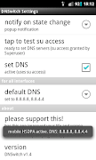DNS switch اسکرین شاٹ 2