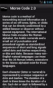 Morse Code 2.0 تصوير الشاشة 3