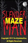 Slenderman Maze Plakat