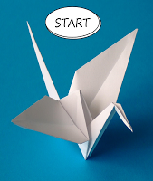 Origami grulla 海报