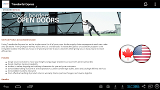 Transborder Express ảnh chụp màn hình 4