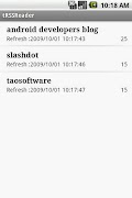 tRSSReader স্ক্রিনশট 1