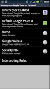 Call Interceptor: Google Voice Affiche