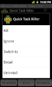 Quick Task Killer screenshot 1