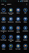 برنامه‌نما ICON PACK - Blue Fire Ring عکس از صفحه
