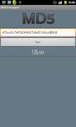 MD5 Decrypter captura de pantalla 2