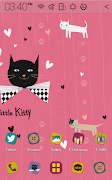 Sweet Kitty Atom Theme captura de pantalla 4