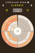 Circular 2048 تصوير الشاشة 6