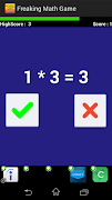 Freaking Math Game capture d'écran 2