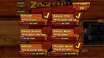 1 Schermata Ball vs. Zombies FREE