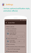 برنامه‌نما Blue Light Screen Filter Plus عکس از صفحه