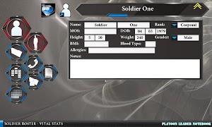 برنامه‌نما Platoon Leader Notebook عکس از صفحه