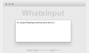 WhatsInput，WIFI 无线键盘 海报