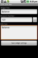 One Click SMS Demo bài đăng