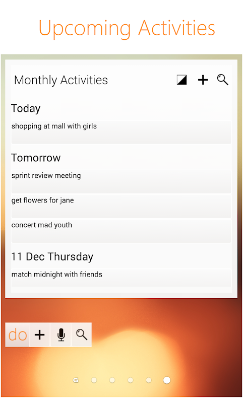 Descargar APK de Mydoid Calendario Simple lista