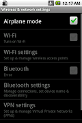 برنامه‌نما Plane Mode Tweaker عکس از صفحه