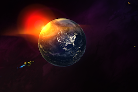 Espaço 3D imagem de tela 4