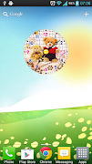 Teddy Bear Clock Free captura de pantalla 2