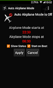 Auto Airplane Mode screenshot 1
