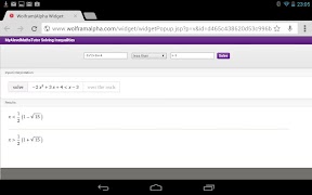 Inequalities Calculator скриншот 3