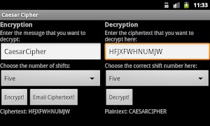 The Caesar Cipher স্ক্রিনশট 4