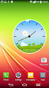 Sunny Spring Clock اسکرین شاٹ 2