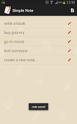 Simple Note screenshot 2