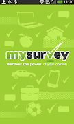MySurvey الملصق