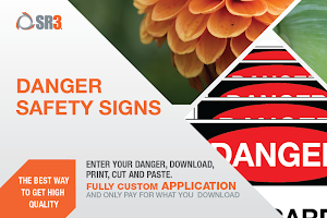 Danger Warning Signs poster