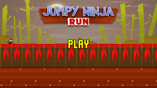 Jumpy Ninja Run screenshot 2