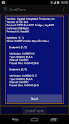 DroidTerm: USB Serial port Screenshot 1