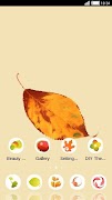 Vanilla Leaves Launcher Theme captura de pantalla 5