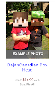 برنامه‌نما Headcraft Box Head Costume عکس از صفحه