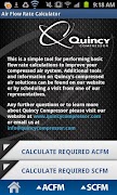 Quincy Compressor Flow Rate plakat