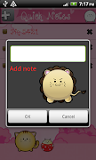 برنامه‌نما Quick Cute Notes عکس از صفحه