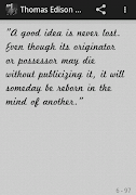 Thomas Edison Quotes Pro Ekran Görüntüsü 6