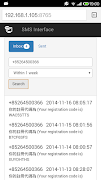SMS Interface screenshot 2