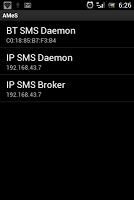 AMeS - SMS Gateway screenshot 1