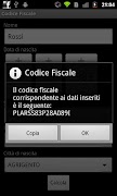 Codice Fiscale скриншот 1